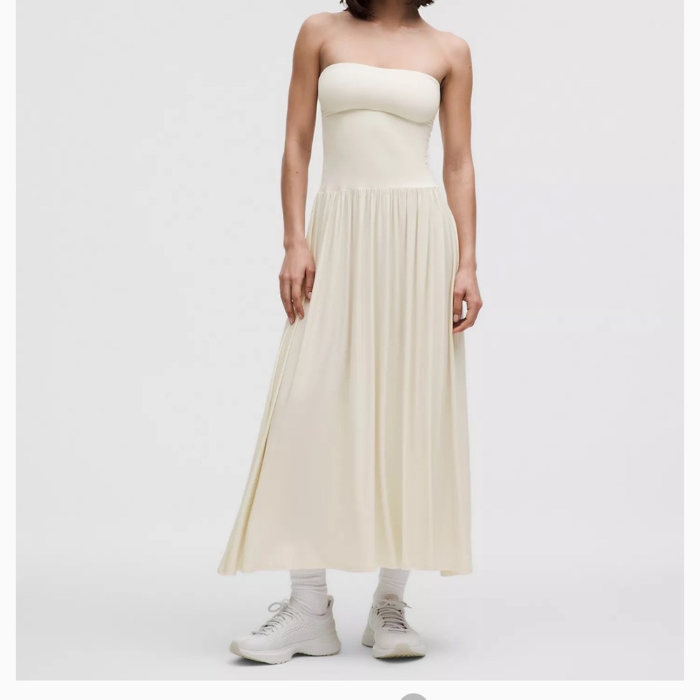 NWT Lululemon 2-in-1 Strapless Maxi Dress